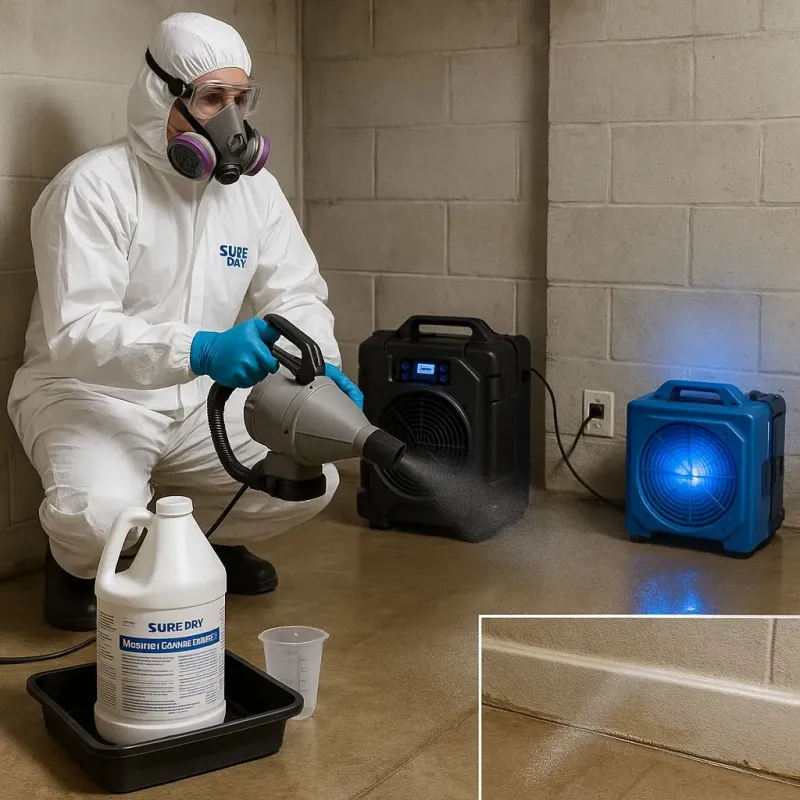 Sanitization and Odor Removal process in Gulf Breeze, FL